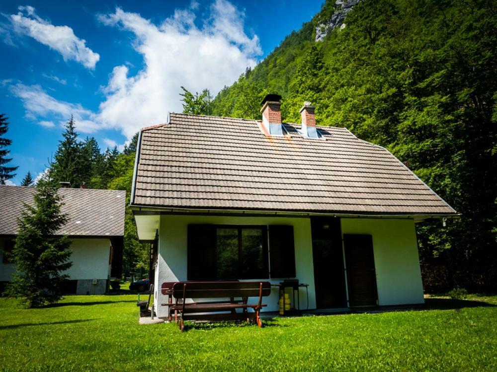 Villa Pocitniska Hisa Radovna Zgornja Radovna Exterior foto